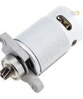 Beefy 8 Teeth RS550 DC Reciprocating Saw Motor With Helical Gear for electric saws, showing durable front drive upgrade