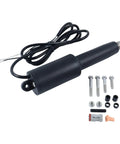 12V Linear Actuator For Trolling Tab System 13 Inch Length 4.25 Inch Stroke Direct Fit Easy Install Heavy Duty 15060 001 15060001 Marine Boat Accessory with wiring and hardware