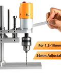 Compact Metal Lathe And Bench Drill Table Combo For PCB Drilling Woodworking Home Projects Desktop Mini Machine with adjustable drill.