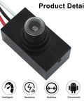 Dusk To Dawn Outdoor Lighting Sensor With Photocell No Brainer Easy Install 120-277V Photoelectric Switch Replacement