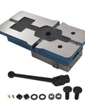 4 X 1-1/4 Precision Mill Vise Without Base For CNC Milling Machines, Lockdown Vise Clamp For Milling Shaping And Drilling