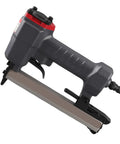 Pro Grade Cordless Brad Nailer Compatible With J Nails In 6 To 13 Mm Sizes, ergonomic design, for flooring and roofing tasks.