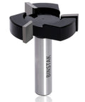 CNC Spoilboard Surfacing Router Bit With Half Inch Shank, 2 Inch Cutting Diameter, Half Inch Cut Length, heavy-duty carbide tool