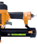 18 Gauge Brad Nailer And Narrow Crown Stapler 2 In 1 Electric Nail Gun For Woodworking, side view showing tool details