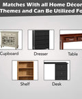 Set Of 8 Round Wooden Knobs Brushed Contemporary Cabinet Hardware Finger Pull Kit For various furniture designs