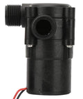 Hydroelectric Micro-Hydro Turbine Generator for Piped Water Systems close-up, compact black unit with wiring