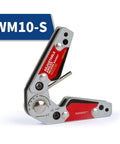 Heavy Duty Magnetic Welding Positioner Fixture Clamp With Lock Tight Grip And Built In Hex Wrench For Rock Solid Angle Adjustments and No Fuss Setup On Home Shop Metal Projects - adjustable angle tool