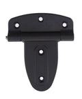 Heavy Duty Shed and Barn Door Hinges for Single or Double Doors Square Gate Hinge for Outdoor Sheds Playhouses and Barn Gates Tough As Nails UV Protected Coated Finish Rust Resistant Left or Right Hand Install Easy Fit in black finish