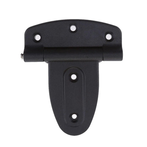 Heavy Duty Shed and Barn Door Hinges for Single or Double Doors Square Gate Hinge for Outdoor Sheds Playhouses and Barn Gates Tough As Nails UV Protected Coated Finish Rust Resistant Left or Right Hand Install Easy Fit in black finish