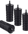 Four Pack Spare Tire Bump Stop Kit for Jeep Wrangler JK JL 2007 to 2024, durable polyurethane tailgate stabilizers