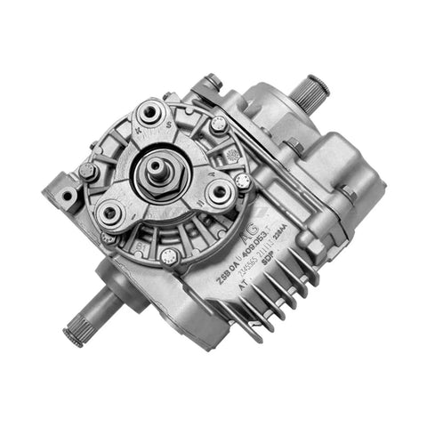 Rear Axle Transmission Transfer Case Assembly For Passat CC Tiguan 4 Motion Q3 Quattro 0AU409053T Auto Parts Replacement, silver metal gearbox