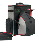 Heavy Duty Welding Tool Backpack With Helmet Catch And Lunch Box Extra Large Capacity Gear Bag for Auto Darkening Helmets