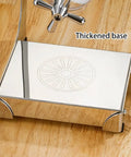 Thickened base of Game Changing Clear Cereal Dispenser For Countertop Kitchen Organization with Secure Lock Clip.