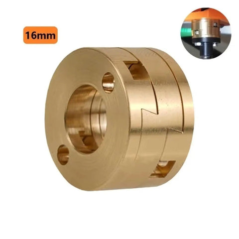16mm brass Oldham coupling for Upgrade Your 3D Printer Setup With This Sweet T8 Z-Axis Lead Screw Kit Featuring Solid Oldham Brass Coupling Plus Z Stabilizer For Smooth Linear Motion And Precision Printing On Any Custom Build.