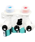 Heavy Duty Washing Machine Water Inlet Valve 120V 60Hz Dual Port For Hot And Cold Water Control Plug And Play Direct Replacement