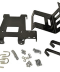 Heavy Duty Winch Mount Kit For Honda FourTrax Rincon ATVs Black Bolt In No Cutting Fit Field Tested To Full Winch Capacity parts