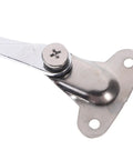 Adjustable Lid Support Hinge For Cabinet Doors With Thickened Rod And Multilayer Plating Easy Install Silver Hydraulic Lift Damper