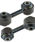 10 Piece Front Steering And Suspension Kit For Ford Super Duty 2008 To 2010 Heavy Duty Tie Rod Ends Ball Joints Drag Links And Sway Bars, Black sway bar links.
