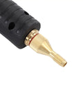 Close-up of brass nozzle on Powerful High Temperature Steam Cleaner With High Pressure Jet 1700W 110V US Plug 4Ft Water Inlet Hose