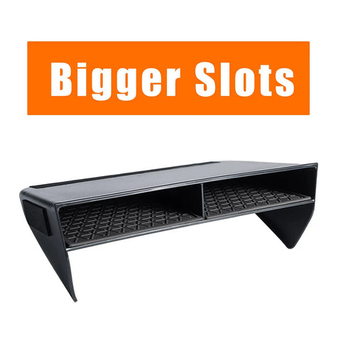 Center Console Organizer For Toyota RAV4 2019-2025 And RAV4 Prime, Bigger Slots Tray with 1.14 Inch Divider, focus on size and design.