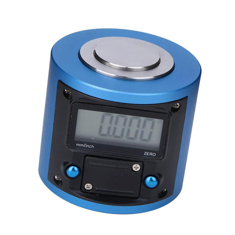 Digital Z Axis Presetter With 0 To 2mm Travel, Magnetic Positioning Tool, 0.01mm Resolution For Dial Indicators, Large LCD Display
