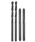 Pro Grade Tap And Drill Bit Set For DIY Projects Includes Two 8 40 UN Taps And Two 3 5mm Drill Bits In Black Oxide HSS 6542 High Speed Steel For Durable Tapping And Threading In Metalworking Tool Kit And Repairs