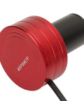 2MP Astronomy Eyepiece Camera for Telescopes, 1080P USB Digital Capture, compact red and black design, rear view