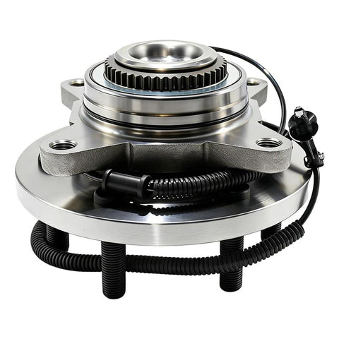Front Wheel Bearing And Hub Assembly For Ford F150 2018 2019 2020 4WD 6 Lug With ABS 4x4 No Nonsense Direct Replacement Low Runout Noise Reduction Hub