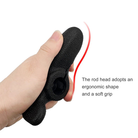 Bar End Grips For 22.2mm Handlebars Ergonomic No Slip End Caps For MTB And City Bikes showing ergonomic design and soft grip