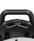 Close-up of harness straps on Backpack Gas Powered Leaf Blower With Harness Beast Mode Power 2.7kW 850CFM 63cc 4.3HP.