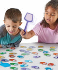 Kids playing with Mathswatters Addition And Subtraction Game For Kids With Flash Cards Fast Paced Math Fun Builds Numbers Fluency