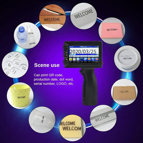 Straight Up Portable Handheld Inkjet Printer With Quick Drying Ink And Smooth Touchscreen For Dead On Date Label Printing A Killer Tool For Anyone Wanting Hassle Free Quick Prints