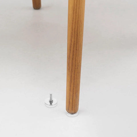6Pcs Adjustable Furniture Leveling Feet For Tables And Wood Legs, Heavy Duty Iron And Plastic Construction With M8 Thread, Easy Install No Sweat Stability Boosters For Home And Office, Fits Most Furniture on wood table leg