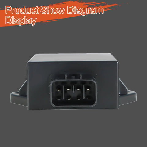 Front view of Ignitor CDI Box Replacement 3088052 For Polaris Predator 500 2003 2004 ATV Ignition Module Built Tough High Reliability