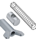 Rear Brake Adjuster Hardware Kit With Adjusting Nut For FourTrax Rancher Foreman Recon ATVs TRX125 TRX200 TRX250 TRX300 Years 1984 2022 Durable Replacement No Fuss Easy Install showing spring and components