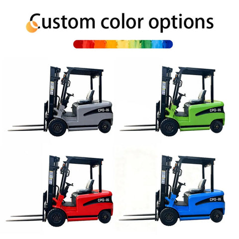 Workhorse Electric Distribution Forklift For Warehouse Operations, Material Handling And Pallet Transport, Battery Powered Lift Truck Designed For Fast Loading And Safe, Smooth Lifting, custom colors