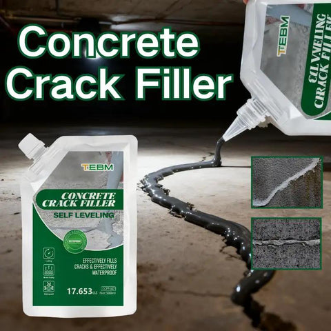 Tough As Nails High Heat Concrete Crack Filler For Outdoor Kitchens and Fire Pits, 17.653 oz, waterproof sealant for cracks.