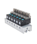 10Mm Mini Solenoid Valve Two And Three Way Vacuum Pneumatic Flow Control Pilot DC 24V 12V 6V Compact Inline Valve setup