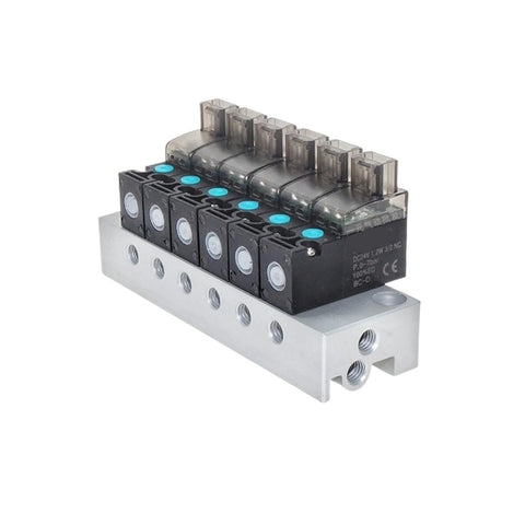 10Mm Mini Solenoid Valve Two And Three Way Vacuum Pneumatic Flow Control Pilot DC 24V 12V 6V Compact Inline Valve setup
