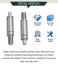 Professional Grade Dryer Drum Roller Shaft Kit Ditch The Rattle And Keep It Rolling Sweet For Whirlpool Kenmore Sears Front And Back Drum Support Replacement Fix, stainless steel roller shafts.