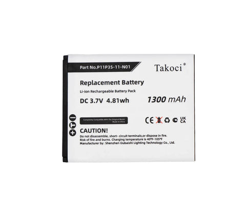 Premium Replacement Battery For Texas Instruments Ti 84 Plus Ce And Ti 84 Ce Calculators, 1300 mAh Li-ion pack.