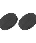 Round Graphite Block Disk Ingot High Purity Graphite Electrode Plate Sheet 40 By 5 Mm For Melting Casting And Electrolysis Pack Of 2 Black