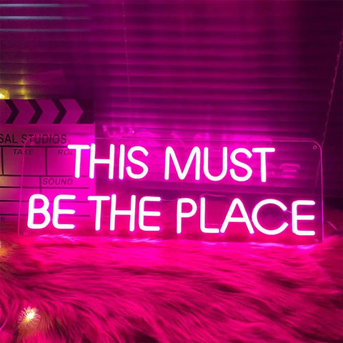 Pink Neon Sign For Bedroom Wall Decor Led Light Up Word Sign Large 24x8 Inches Bright Neon Accent For Bars Clubs Windows Hotels