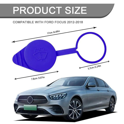 Ford Focus Windshield Washer Fluid Reservoir Cap Replacement For 2012 2018 Wiper Fluid Tank Cover KT1Z17632A CP9Z17A605A