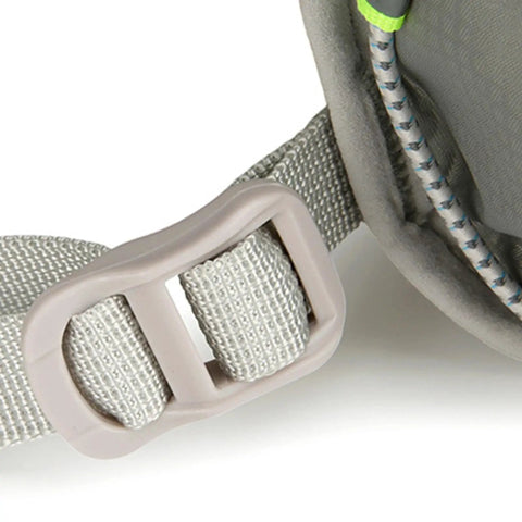 Close-up of adjustable strap on 2L Hydration Backpack With Ultra Lightweight Breathable Mesh Reflective Vest for cycling skiing camping biking hiking