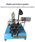 Slick Belt Type Ring Winding Machine With Magnetic And Iron Cores Featuring An Inductance Hook for precision winding.