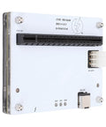 Game Changing Thunderbolt 4 Egpu Dock Enclosure featuring PCIe x16 slot for laptop graphics boost, side view with connectors.