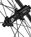 Carbon Disc Road Wheelset 50TU-28-DB Tubeless 700C For Shimano 8/9/10/11/12 Speed Thru Axle 12x100-12x142 close-up hub view
