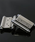 Double Action Spring Hinge 3 Inch For Cafe And Bar Counter Doors, Heavy Duty Stainless Steel, Rust Resistant Pair Display