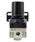 Low Pressure Air Regulator For Air Compressor With Gauge And Bracket One Quarter Inch NPT Female Adjustable AR2000N02 0 To 40 PSI